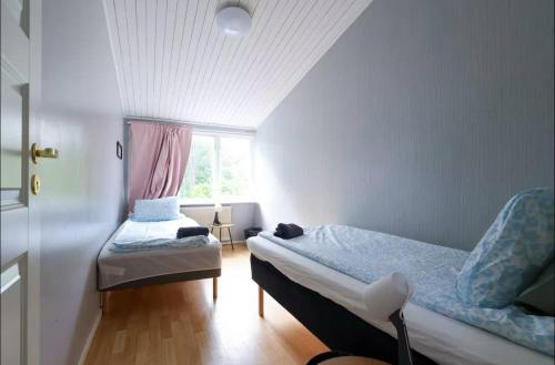 Χώρος καθιστικού στο Family & Worker Accommodations in Göteborg