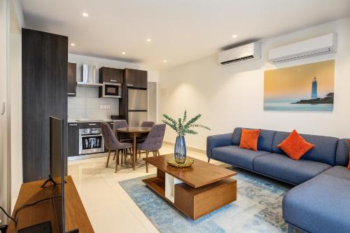 Kuchyň nebo kuchyňský kout v ubytování The Lennox by Sereni Athens