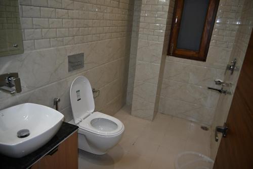 Koupelna v ubytování PD Residency