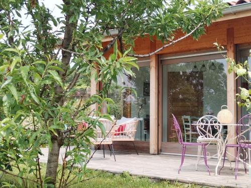 Zahrada ubytování L'espace-temps