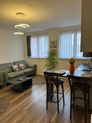Zona d'estar a Center apartment