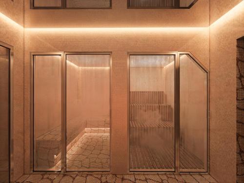 Koupelna v ubytování Grand Tonic hôtel & SPA Paris