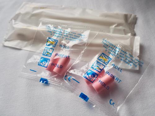 a group of four toothbrushes in a plastic bag at Grand Opening Sale!!! 最大5人まで-関西空港近く-JR日根野駅前-貸切一軒家 Entire House Near Kansai Airport-Max 5 people-The Palm Guest House in Izumi-Sano