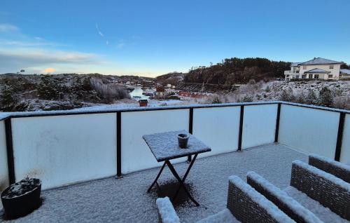 Nespecifikovaný výhled na hory nebo výhled na hory při pohledu z apartmánu