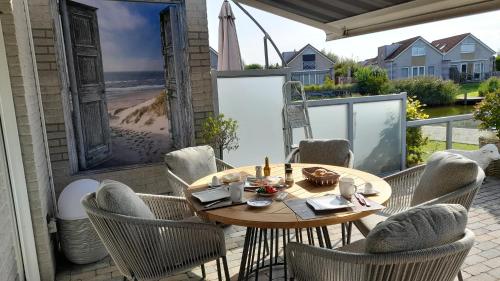 Posezení v ubytování Villa Sonnenschein Makkum