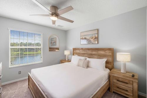 Ένα ή περισσότερα κρεβάτια σε δωμάτιο στο 4704 Flagler Beach Way