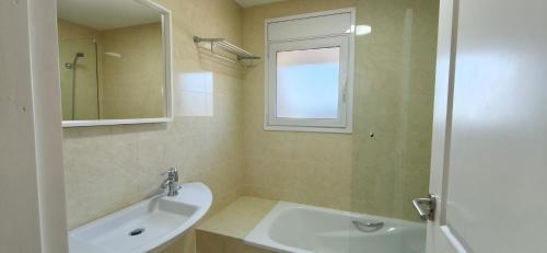 Et badeværelse på Ático Ancla