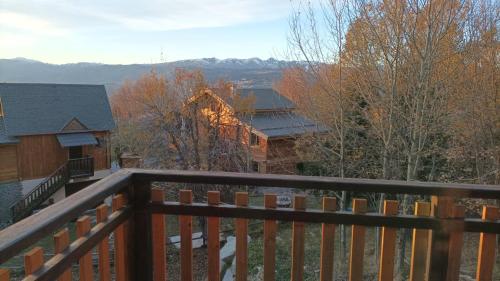 山景或在木屋看到的山景