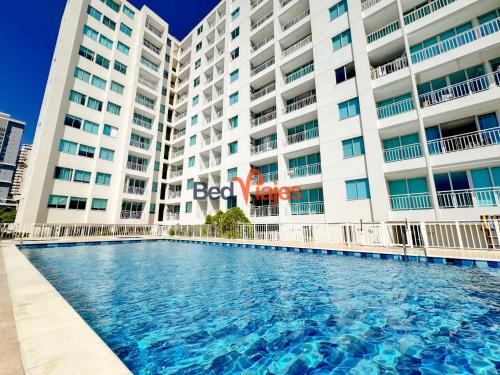 Bazén v ubytování Acogedores apartamentos en el Rodadero RS By Bedviajes nebo v jeho okolí