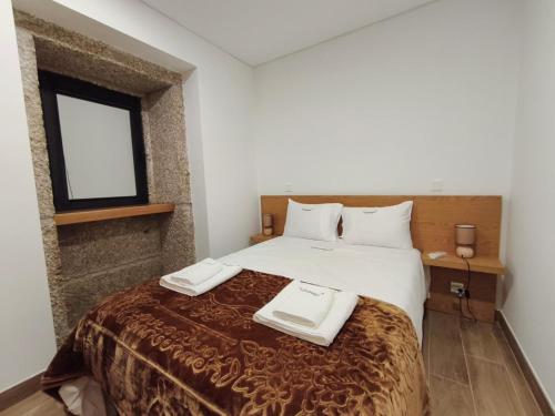 Postel nebo postele na pokoji v ubytování Villa Lamegal