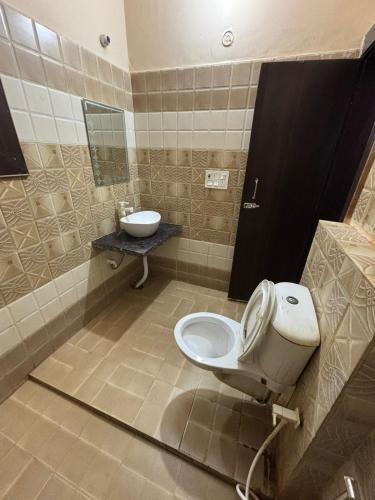 Koupelna v ubytování Luxury villa