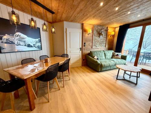 Superbe 42m2 rénové rez de pistes avec Parking à BOIS MEAN