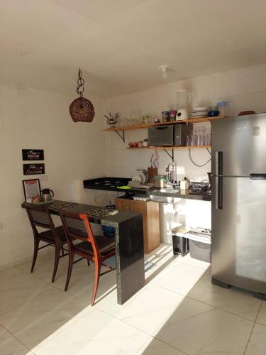 Køkken eller tekøkken på Vila Negreiros Serra Negra Casa 1