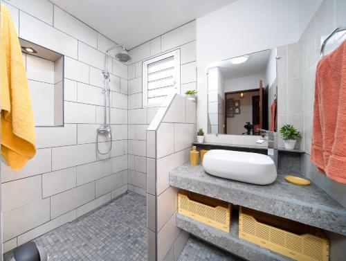 Ένα μπάνιο στο Le logis du passant