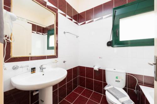 Ένα μπάνιο στο Villa Phoebe