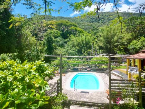 Πισίνα στο ή κοντά στο Krone Garten