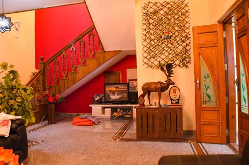 Μια τηλεόραση ή/και κέντρο ψυχαγωγίας στο Gods Own Homestay