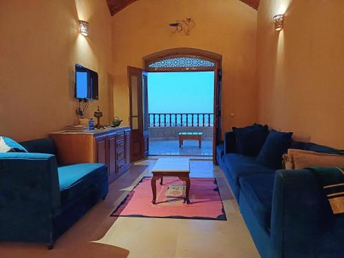 Χώρος καθιστικού στο Iteru inn villa