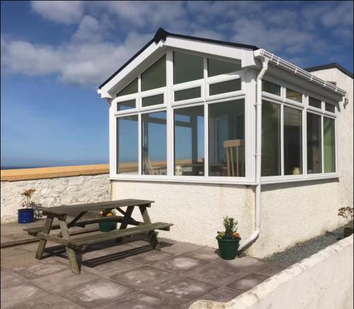 Μπαλκόνι ή βεράντα στο Lighthouse Keepers Cottage