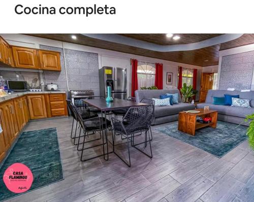 Køkken eller tekøkken på Casa Selva Viva