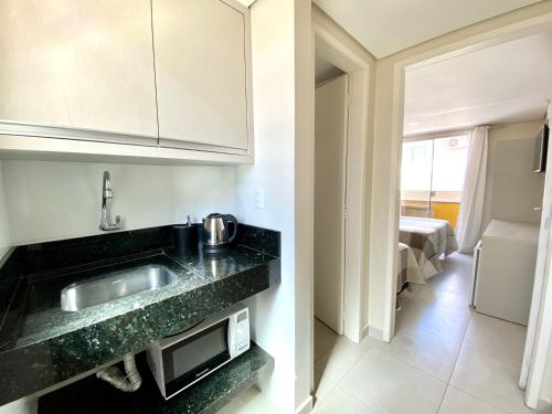 Η κουζίνα ή μικρή κουζίνα στο Pousada Areia Cristal