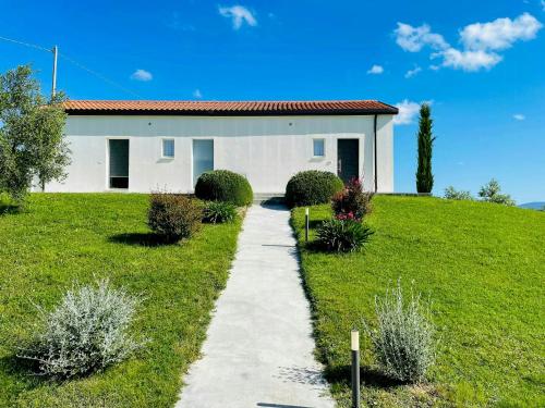 Zahrada ubytování Wellness Hillside House In Le Marche