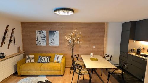 Χώρος καθιστικού στο Nendaz Nest - Appartement moderne & confortable au cœur de Nendaz - 4 Vallées
