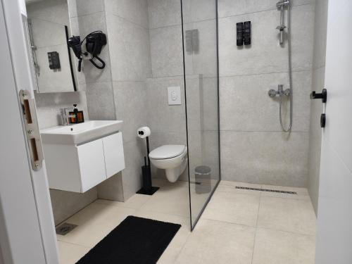 Vannituba majutusasutuses Kael apartment