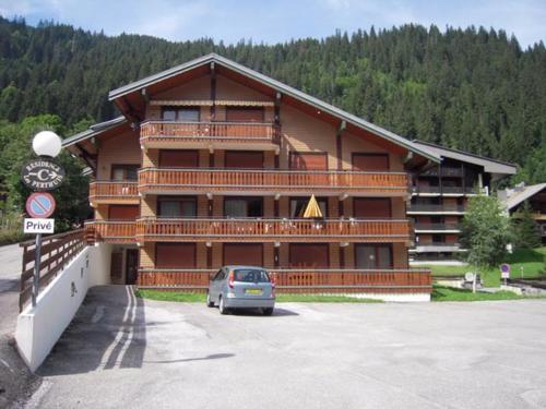 Châtel : 2 pièces pour 4 pers, terrasse, parking
