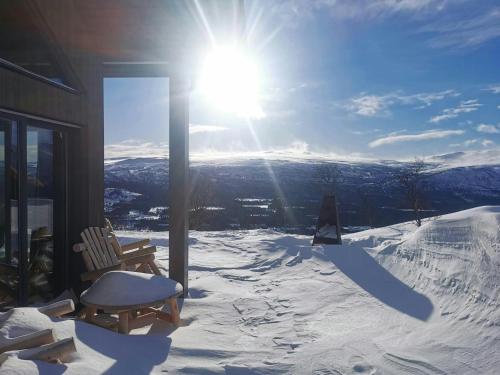 Γενική θέα στο βουνό ή θέα στο βουνό από  αυτή η παραθεριστική κατοικία