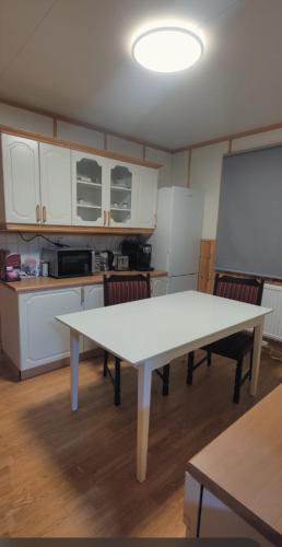 Køkken eller tekøkken på Rose Rooms