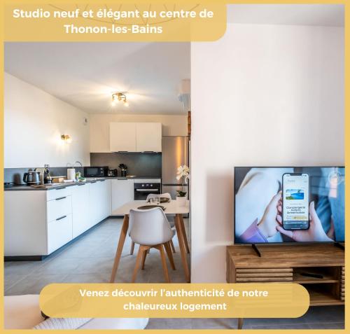 Le Dessaix I Studio I Thonon-les-Bains