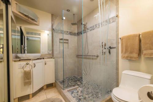 Et badeværelse på Makani A Kai Resort A-3