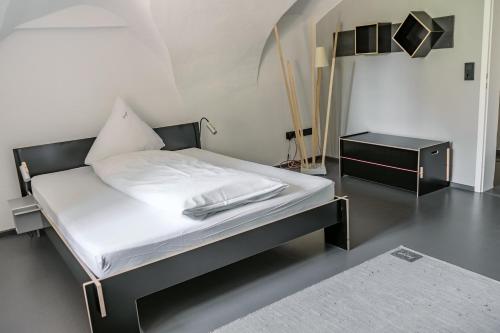 Postel nebo postele na pokoji v ubytování Gästehaus berge Ferienwohnungen