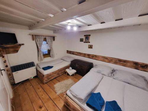 Χώρος καθιστικού στο Drevenica M&P