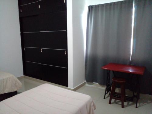 Ένα ή περισσότερα κρεβάτια σε δωμάτιο στο The most exclusive and safest area of the city