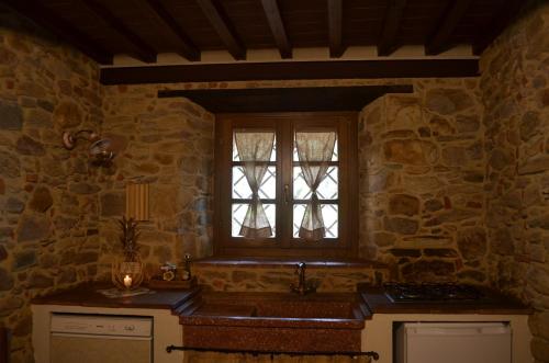 Η κουζίνα ή μικρή κουζίνα στο Il Nido Di Delia