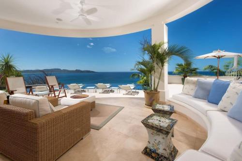 Exquisite Hilltop Villa with Luxurious Modern Design, Sweeping Ocean Views & Sparkling Infinity Pool