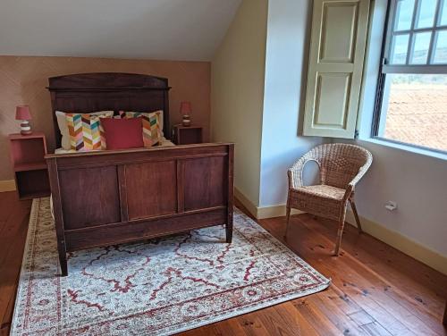 Khu vực ghế ngồi tại Casa da Fonte