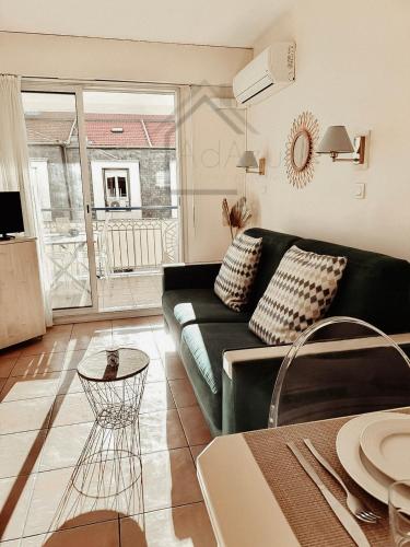 Les Rivages 2P terrasse parking AC 50 m plage