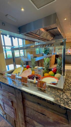 Jídlo v hotelu nebo okolí