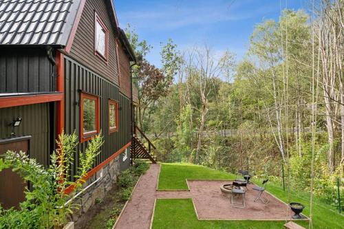 Сад в the Little Oasis In Gothenburg