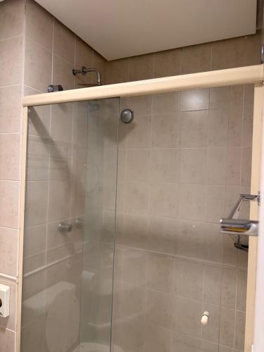 Koupelna v ubytování Flat Mercure São Caetano Perfeito para sua Estadia