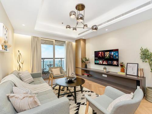 Oceanview Palmview Dubai Eye Ain Marina 2BHK