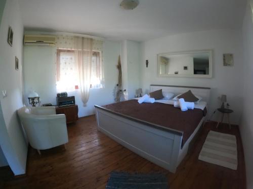 Postel nebo postele na pokoji v ubytování Casa Botanica