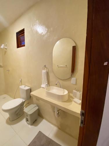 Koupelna v ubytování Casa Juba