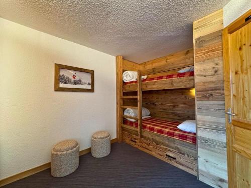 Studio ensoleillé pour 5 Pers. à la Croisette, Menuires - Balcon, Pied des pistes - FR-1-452-359