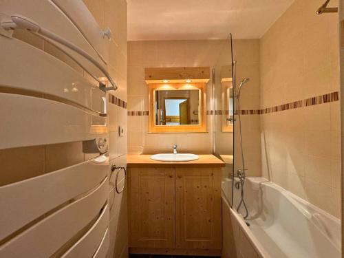 Studio ensoleillé pour 5 Pers. à la Croisette, Menuires - Balcon, Pied des pistes - FR-1-452-359