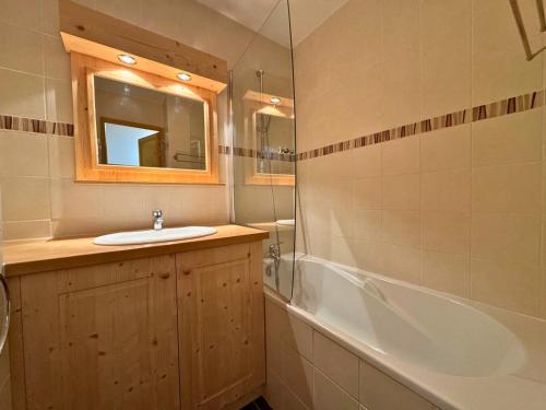 Studio ensoleillé pour 5 Pers. à la Croisette, Menuires - Balcon, Pied des pistes - FR-1-452-359