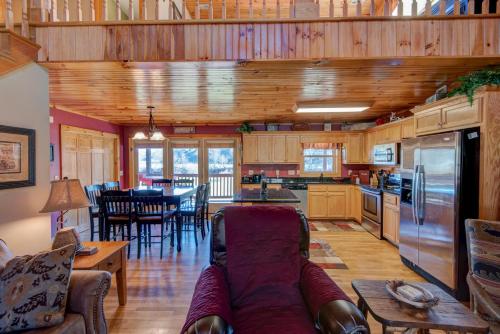 Η κουζίνα ή μικρή κουζίνα στο New River Ramble